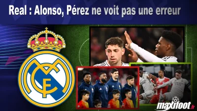 Real : Alonso, Pérez ne voit pas une erreur