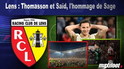 Lens : Thomasson et Saïd, l'hommage de Sage