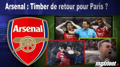 Arsenal : Timber de retour pour Paris ?