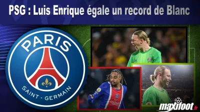 PSG : Luis Enrique égale un record de Blanc