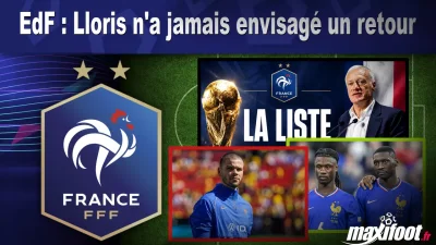 EdF : Lloris n'a jamais envisagé un retour