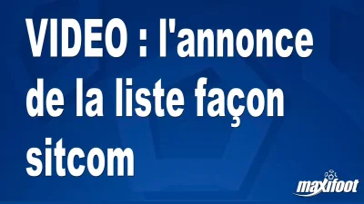 l'annonce de la liste façon sitcom