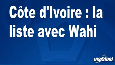 Côte d'Ivoire : la liste avec Wahi
