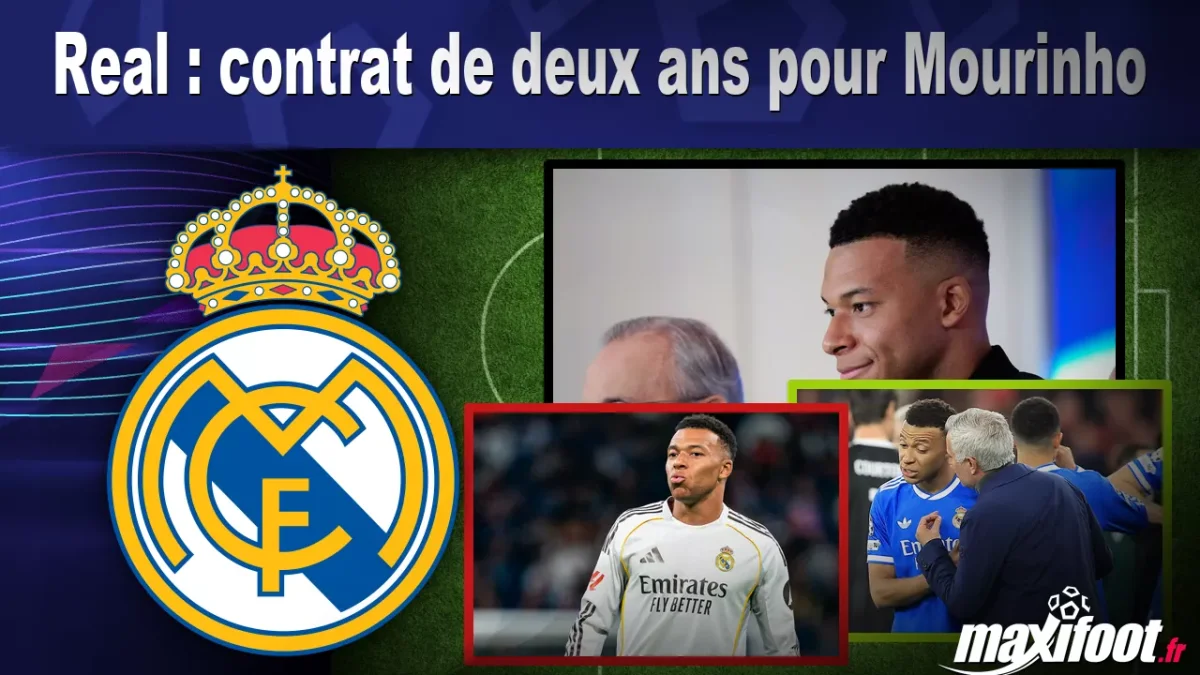 Mercato Real : contrat de deux ans pour Mourinho