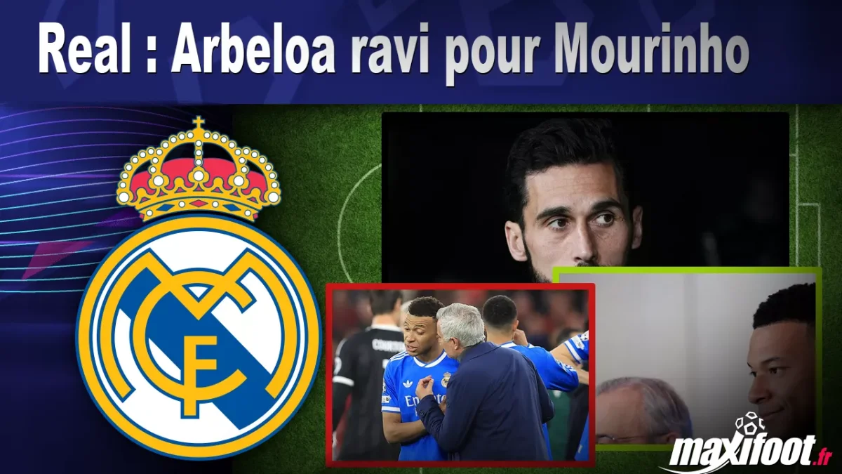 Real : Arbeloa ravi pour Mourinho