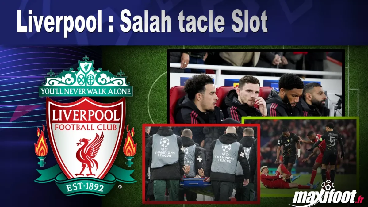 Liverpool : Salah tacle Slot