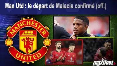 Mercato Man Utd : le départ de Malacia confirmé (off.)