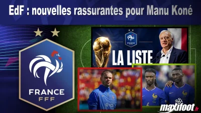 EdF : nouvelles rassurantes pour Manu Koné