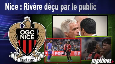 Nice : Rivère déçu par le public