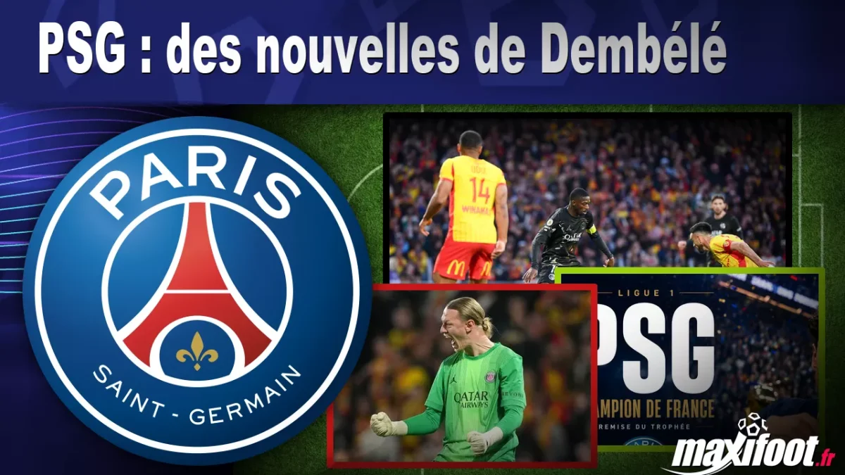 PSG : des nouvelles de Dembélé