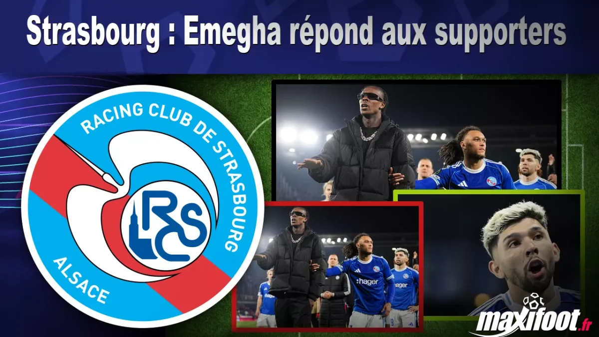 Strasbourg : Emegha répond aux supporters