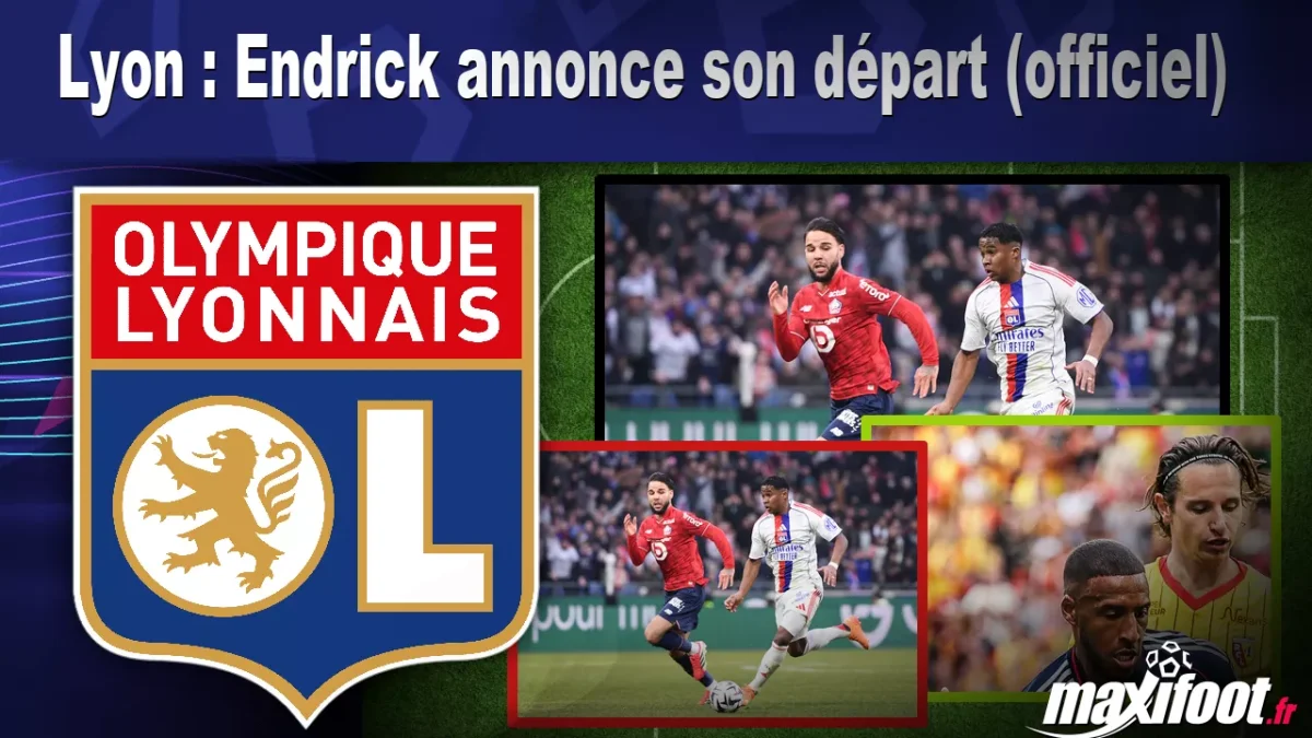 Mercato Lyon : Endrick annonce son départ (officiel)