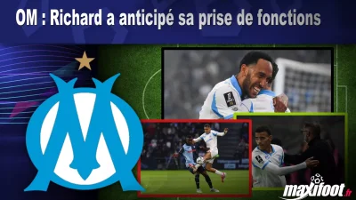 OM : Richard a anticipé sa prise de fonctions
