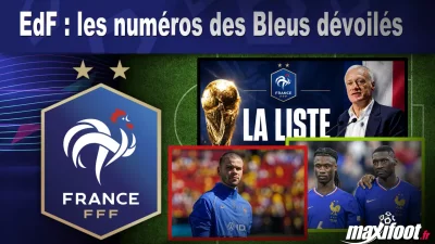 EdF : les numéros des Bleus dévoilés
