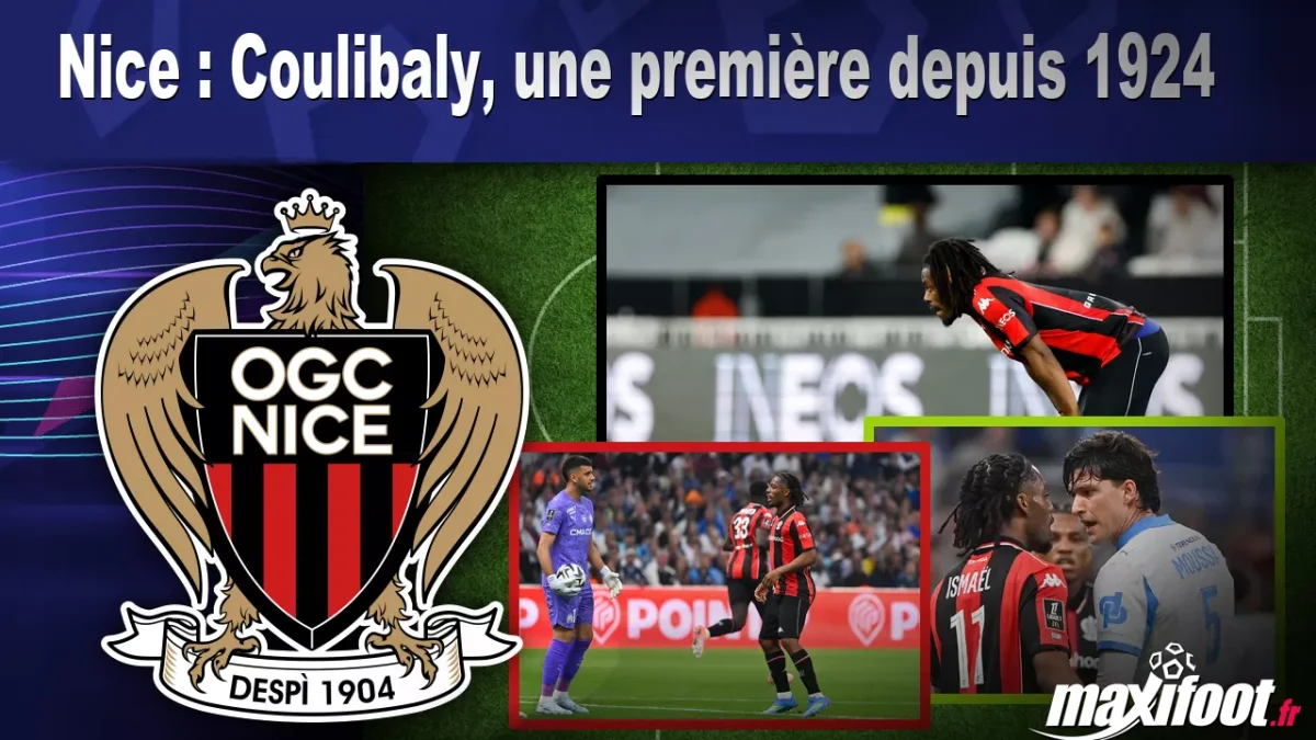 Nice : Coulibaly, une première depuis 1924