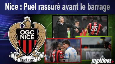 Nice : Puel rassuré avant le barrage
