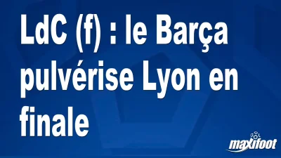 LdC (f) : le Barça pulvérise Lyon en finale