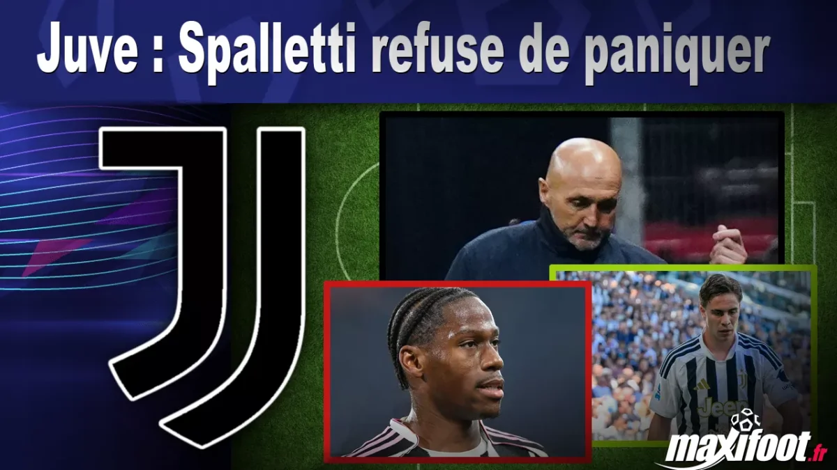 Juve : Spalletti refuse de paniquer