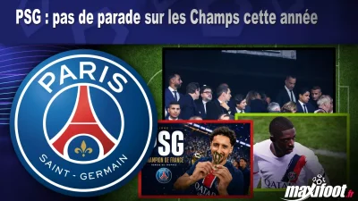 PSG : pas de parade sur les Champs cette année