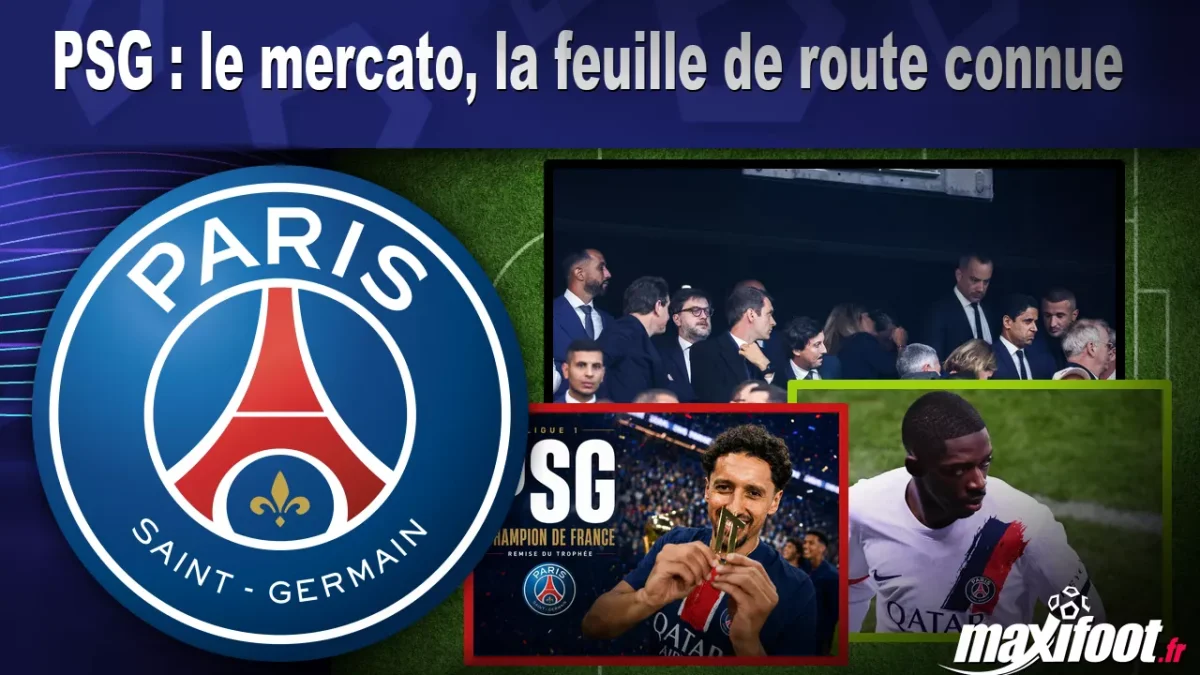 PSG : le mercato, la feuille de route connue