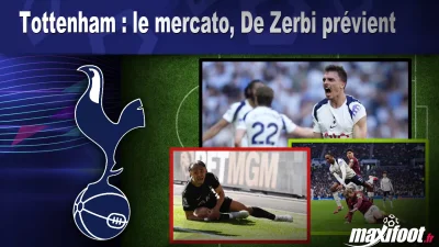 Tottenham : le mercato, De Zerbi prévient