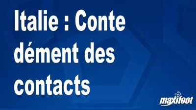 Italie : Conte dément des contacts