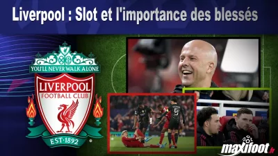 Liverpool : Slot et l'importance des blessés