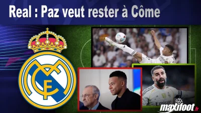 Mercato Real : Paz veut rester à Côme