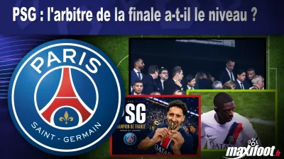 PSG : l'arbitre de la finale a-t-il le niveau ?