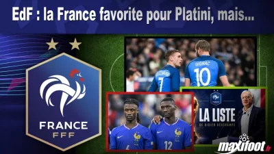 EdF : la France favorite pour Platini, mais...