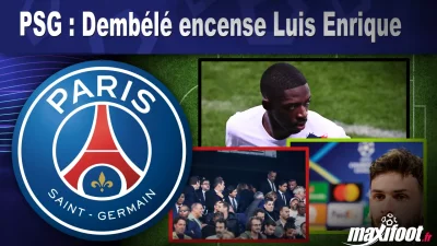 PSG : Dembélé encense Luis Enrique
