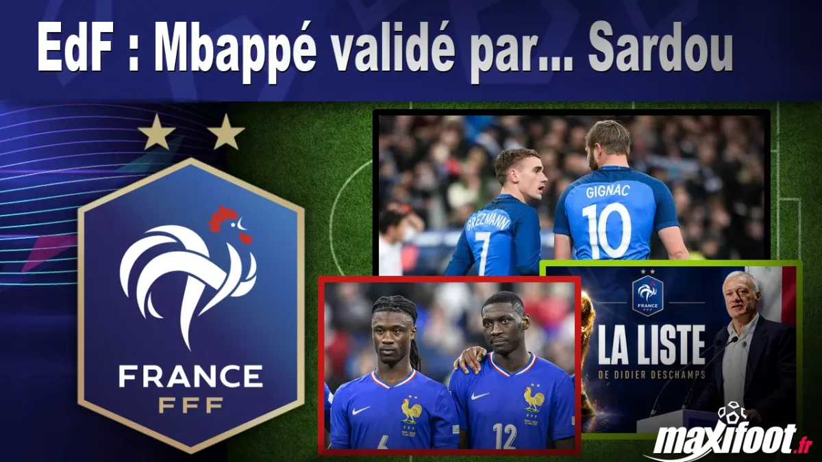 EdF : Mbappé validé par... Sardou