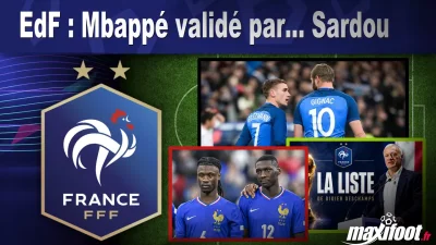 EdF : Mbappé validé par... Sardou