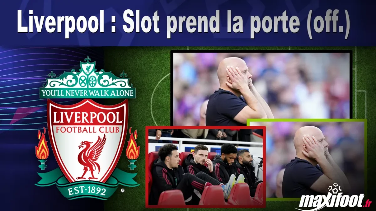 Mercato Liverpool : Slot tout proche de la sortie !