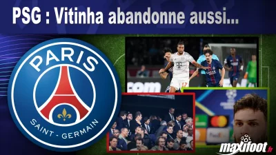 PSG : Vitinha abandonne aussi...