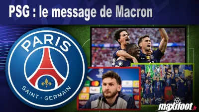 PSG : le message de Macron