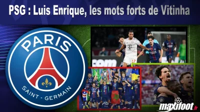 PSG : Luis Enrique, les mots forts de Vitinha