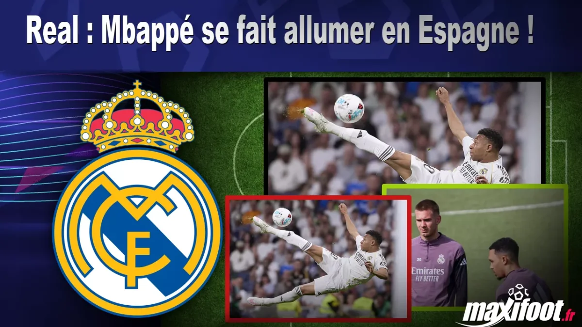 Real : Mbappé se fait allumer en Espagne !