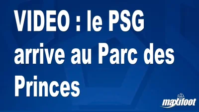 le PSG arrive au Parc des Princes