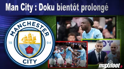 Mercato Man City : Doku bientôt prolongé