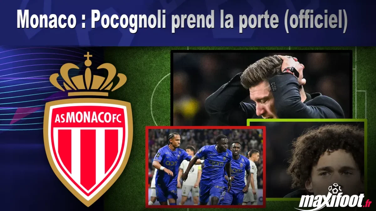 Monaco : Pocognoli prend la porte (officiel)