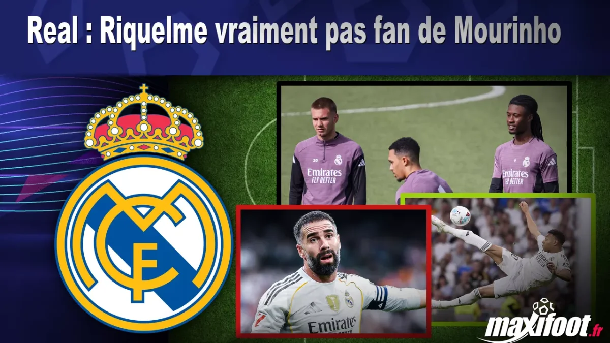 Real : Riquelme vraiment pas fan de Mourinho