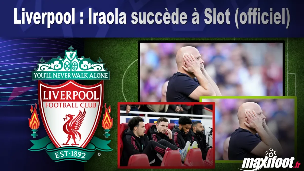 Mercato Liverpool : Iraola succède à Slot (officiel)