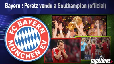 Mercato Bayern : Peretz vendu à Southampton (officiel)