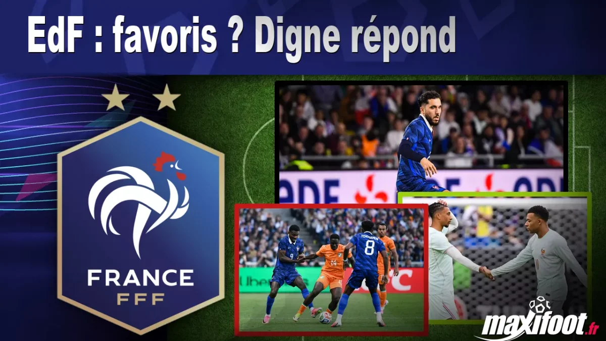EdF : favoris ? Digne répond