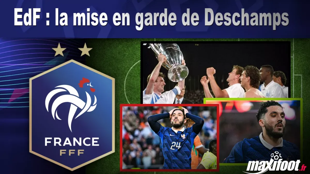 EdF : la mise en garde de Deschamps