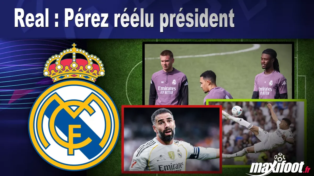Real : Pérez réélu président
