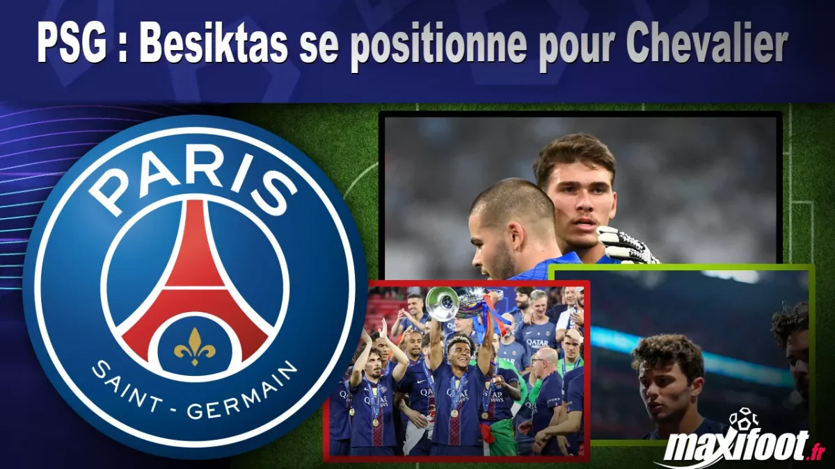 Mercato PSG : Besiktas se positionne pour Chevalier