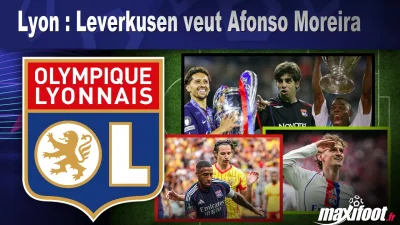 Mercato Lyon : Leverkusen veut Afonso Moreira