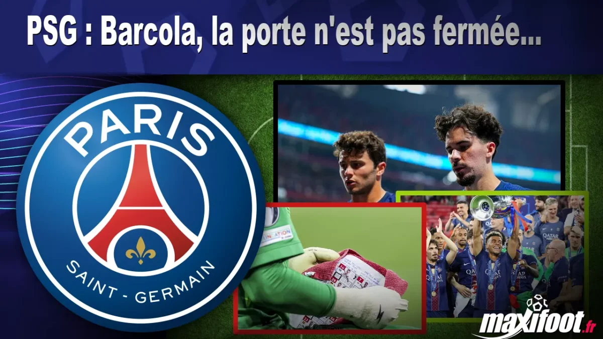 Mercato PSG : Barcola, la porte n'est pas fermée...